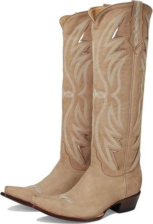 Old Gringo Yuma Tall Cowboy Womens Boots Straw : 6.5 M, Leather