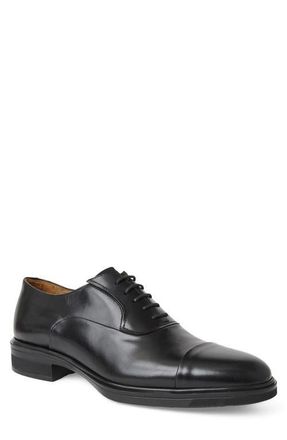 Bruno Magli Aero Porto Cap Toe Oxford in Black Calf at Nordstrom, Size 11.5