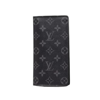 Louis Vuitton Pre-owned Wallets, female, Black, Size: ONE SIZE Pre-owned Brazza Wallet
