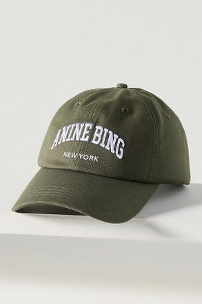 Anine Bing New York 100% Cotton Baseball Cap