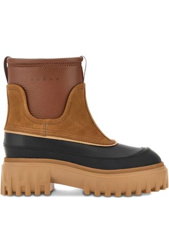 Hogan Stivali H700 - Marrone