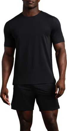 Rhone Endure T-Shirt in Pure Black at Nordstrom, Size Xx-Large