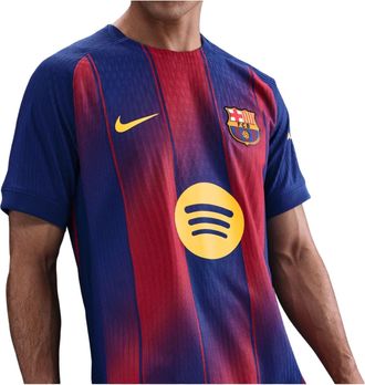 Nike x F.C. Barcelona 2025/26 Match Home Dri-FIT ADV Authentic T-Shirt Deep Royal Blue Noble Red Midwest Gold HJ4544-456