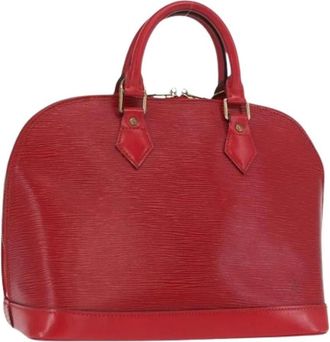 Louis Vuitton Pre-owned Vintage Handtas - Dames - Vintage Handtas - Rood - ONE Size - Leer - Vintage
