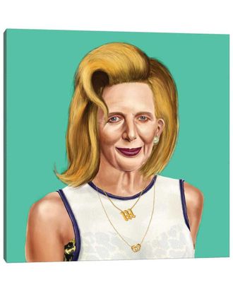 iCanvas Margaret Thatcher By Amit Shimoni Wall Art