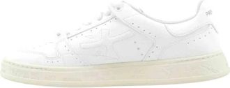 Premiata Sneaker - Heren - Sneakers - Wit - 40 EU - Leer - Schoenen
