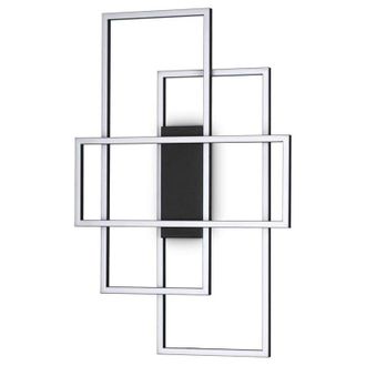 Ideal Lux Lampada da soffitto frame pl rettangolo nero