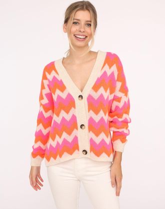 Zwillingsherz Strickjacke