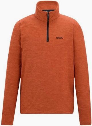 Regatta Mens Regatta Mens Thompson Marl Half Zip Fleece Jacket - Orange - Size: 40/Regular