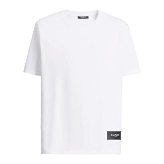 Balmain Hombre, Camisetas, Blanco, Talla: 2XL