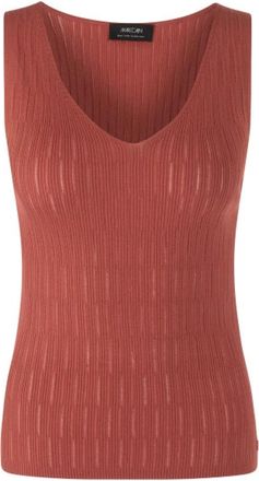 Marc Cain Sleeveless Top - Dames - Tops zonder mouwen - Rood - L - Tops