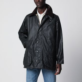 Barbour Sage green Beaufort waxed jacket