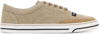 Dolce & Gabbana Beige Lace Up Sneakers