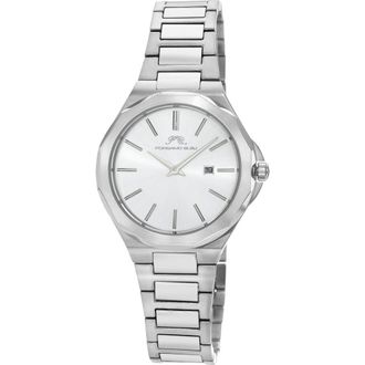 Porsamo Bleu Victoria Bracelet Strap Watch, 33mm in Silver at Nordstrom Rack