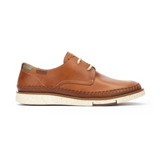 Pikolinos Comfortabele veterschoen in bruin - Heren - Veterschoenen - Bruin - 42 EU - Leer - Schoenen