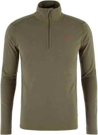 Fj&auml;llr&auml;ven Pine Half Zip Fleecepullover f&uuml;r Herren | oliv
