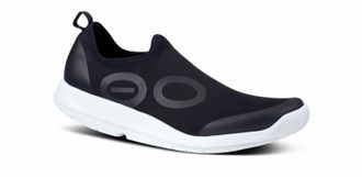 Oofos Mens Oomg Sport Shoe In White/black