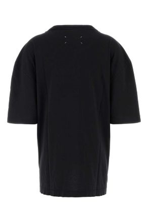 Maison Margiela S67gc0042s24575 973 Washedblack Tessuto Primario: Cotone T-Shirt T-shirts And Polos