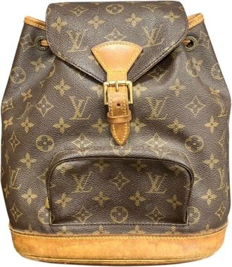 Louis Vuitton Brown Monogram Backpack (Pre-Owned)