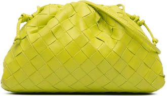 Bottega Veneta 2012-2025 Nappa Intrecciato The Mini Pouch crossbody bag - Green
