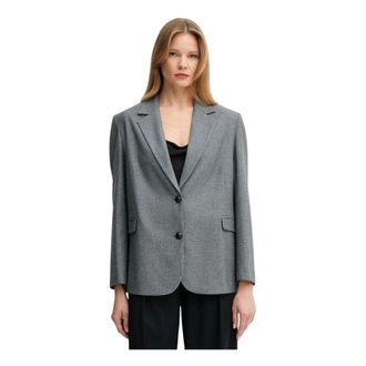 Gaud&igrave; Dames, Jassen, Grijs, Maat: S Viscose