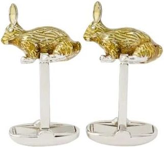 Paul Smith Gemelli Rabbit Manchetknopen - Heren - Armbanden - Geel - ONE Size - Accessoires