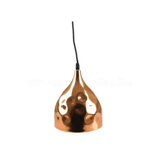 Trade Shop Trade Shop Traesio - Trade Shop - Lampadario Pendente Lampada A Sospensione In Metallo Cono Oro Rosa Rame Vt-8170