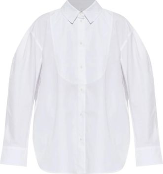 Jacquemus Citta Katoenen Shirt - Dames - Overhemden - Wit - XS - Katoen - Overhemden