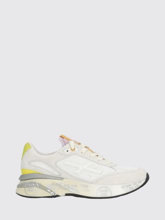Premiata Sneakers Moerund in pelle laminata e mesh