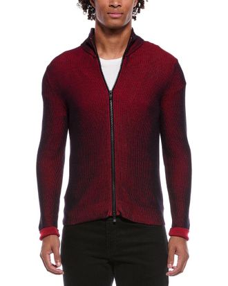 Slowear Wool-Blend Ribbed Zip Jacket