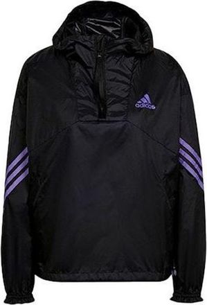adidas (WMNS) adidas Back to Sport WIND.RDY Anorak Jacket Asia Sizing Black Purple H65722