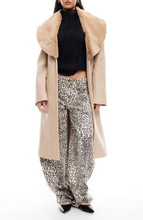Lioness Endless Belted Coat in Tan at Nordstrom Rack, Size Large