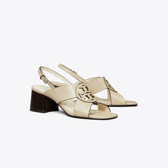 Tory Burch Womens Miller Heeled Sandal, size 4.5
