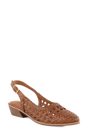 Seychelles Roxanne Slingback Flat in Tan at Nordstrom, Size 9.5