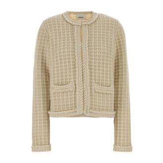 Isabel Marant Hortense Cardigan - Dames - Truien - Beige - Maat: L Wol