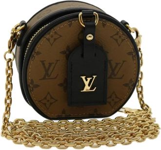 Louis Vuitton Pre-owned Canvas Mini Bag - Dames - Vintage Mini Tas - Bruin - ONE Size - Vintage