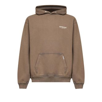 Represent Hoodies, male, Beige, Size: XL Owners Club Hoodie