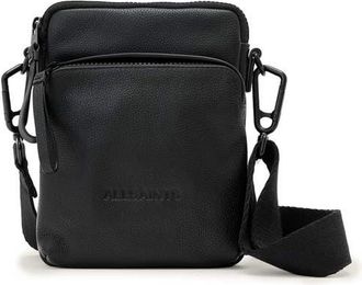 AllSaints Falcon N/S Crossbody Pouch in Black at Nordstrom