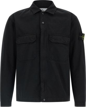 Stone Island Raw Cotton Overshirt
