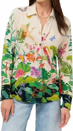 Johnny Was The Janie Favorite Button Front Shirt In Thoria