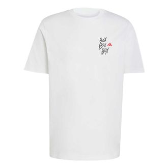 adidas Motorsport Box 3 Graphic T-Shirt Asia Sizing White KC7114