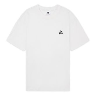 Nike Mens Nike x ACG SS22 Solid Color Round Neck Loose Short Sleeve White T-Shirt DJ3643-121