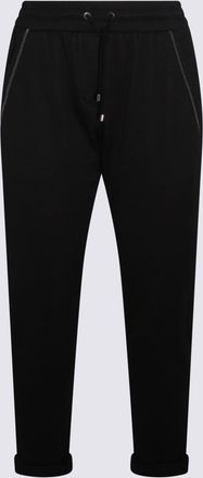 Brunello Cucinelli Trousers Blacks And Greys-Donna