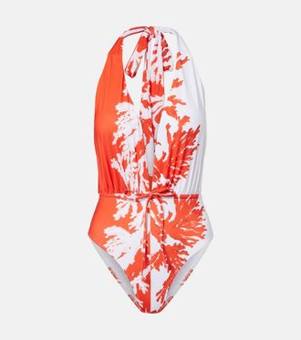 Alexandra Miro Willow printed swimsuit