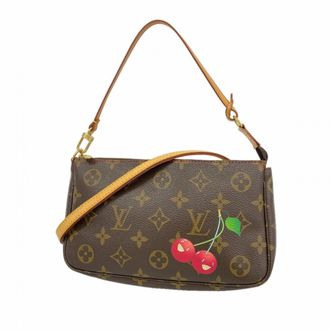 Louis Vuitton Brown Pouch (Pre-Owned)