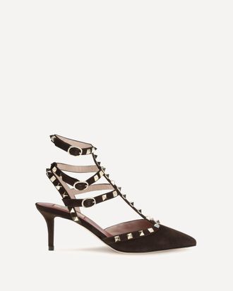 Valentino Garavani Rockstud suede Pumps Female 38.5