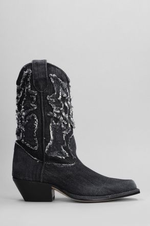 ショートブーツ・ブーティ VIC MATIE Woman Flat ankle boots Black 1F2010DV14F140629 101 Vic Matié Flat Ankle Boots VIC MATIÉ Woman color Black from
