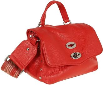 Zanellato Hobo Bags - Red Postina Daily Giorno Baby Shoulder Bag - Gr. unisize - in Rot - für Damen