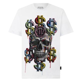 Philipp Plein T-Shirts - Tops - Hombre - Blanco - S