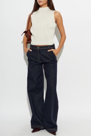 Paul & Shark Straight-leg Jeans, Womens, Navy Blue